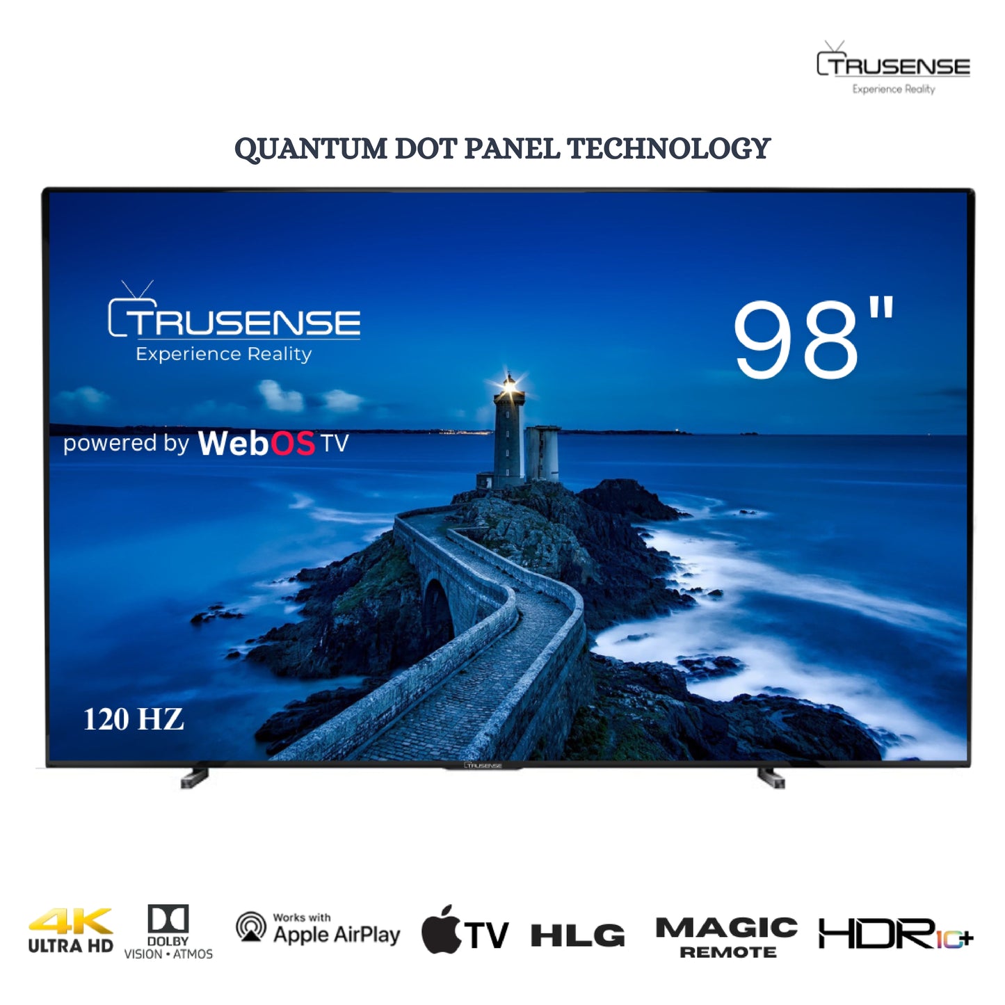 TruSense 98 Inch TruLED | 120 HZ | ULTRA HD 4K | WEB OS  ( TS 9800 )