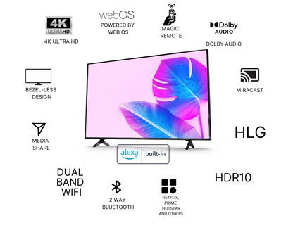 TruSense 43 Inch Smart TV | ULTRA HD 4K | WEB OS 22( TS 4343 )