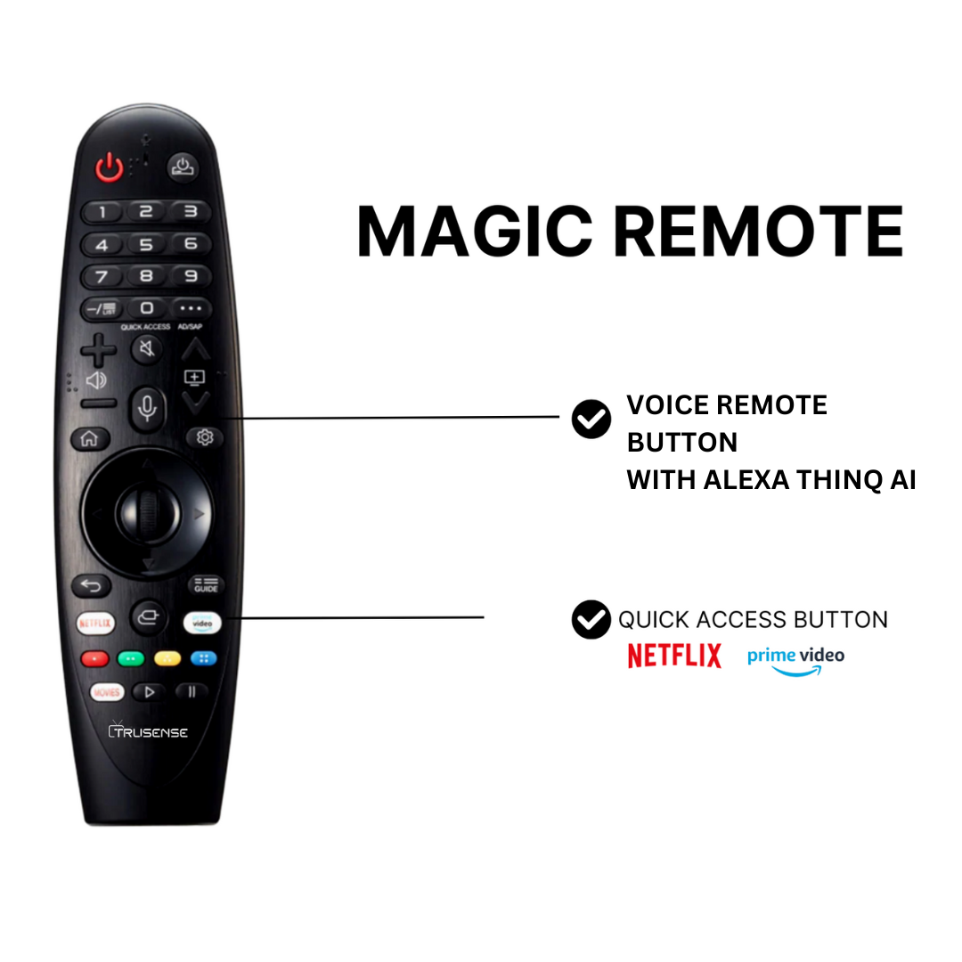 TruSense 43 Inch Smart TV | ULTRA HD 4K | WEB OS 22( TS 4343 )